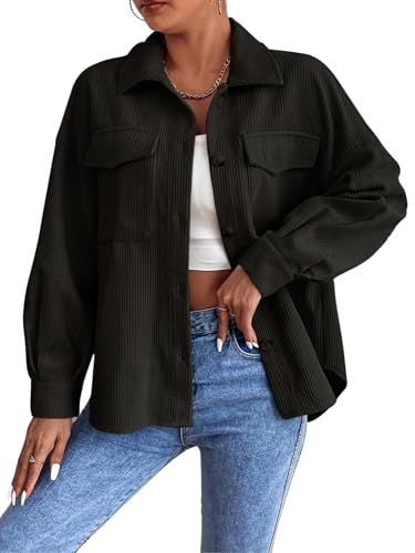 Image of GRECIILOOKS Women Poly Lycra Standard Length Oversized Jacket Korean Style Casual Outerwear | Streetwear Party Jacket with Trendy Loose Fit Casual Shirt