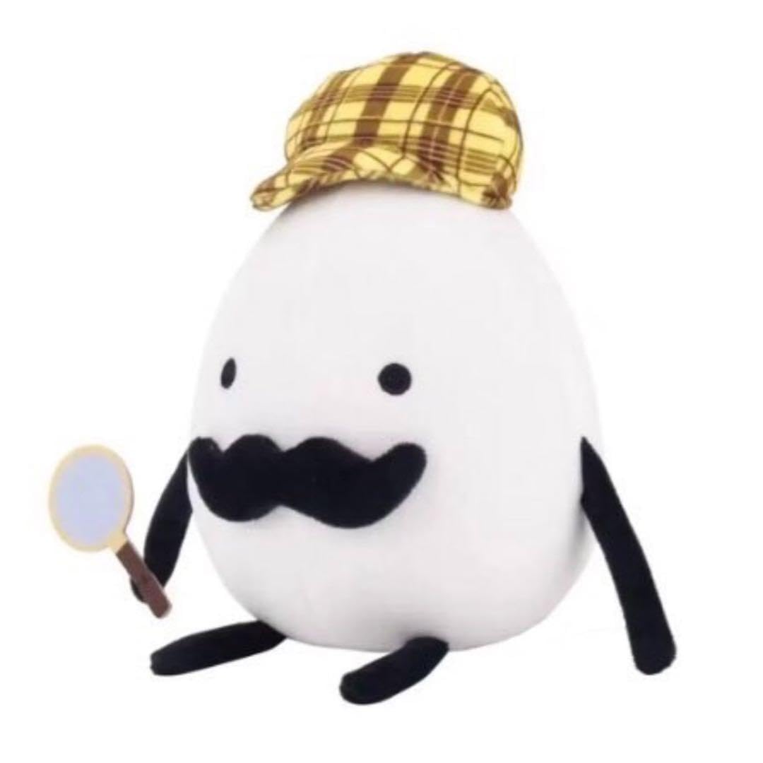  卵のぬいぐるみ 帽子付き*9 Amazon.co.jp: ひみつのおるすばん 探偵たまご ぬいぐるみ 卵 ゲーム