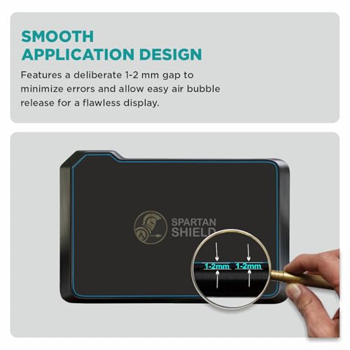 Image of Spartan Shield Digital Meter Screen Guard For NEW 2026 KTM DUKE 250 / 200 / 390 || 5 INCH COLOR TFT Instrument Display Protector || Anti Scratch || Water Resistant || Duke250 Duke390 Duke200 Bike Accessories 2024 [NOT FOR BLACK & WHITE Speedo ] [Not Tempered Glass] (390 ADV [5 inch Color TFT])