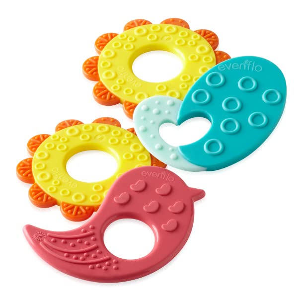 Evenflo Feeding Soft Silicone Soothers, 4pk