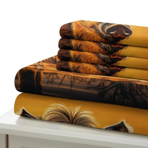 Housse de couette pour lit super king size Warthog en microfibre douce