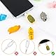 KFDDRN Kabel Kabelschutz - 20 Stuck Kabelschutz Tiere, Kabel Silikon Protector, Animal Design Kabel Zubehör Schützen Ladekabel, Ladekabel für die meisten Mobiltelefone