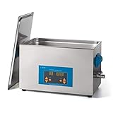 ❤❤600W Cavitación ultrasónica: este limpiador ultrasónico industrial utiliza 600w de potencia para llenar su cuenca de 20L con burbujas de cavitación, utilizando la fuerza de sus pequeñas implosiones para limpiar a fondo y profesionalmente, incluso las superficies pequeñas e intrincadas; hasta 500 vatios de calefacción permiten aún más potencia acción.