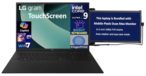 Image of LG gram 17 AI Copilot+ Business Laptop 17.0 inch Touchscreen IPS WQXGA Display