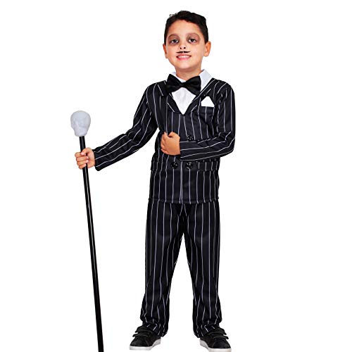PEGASUS COSTUME VESTITO MASCHERA DI HALLOWEEN E DI CARNEVALE DA PAPA' HORROR BAMBINO (7/8 ANNI)
