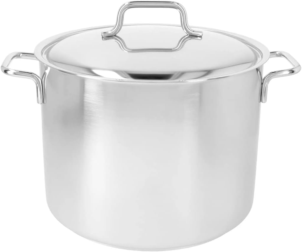 Demeyere Apollo 8.5 Quart Deep Stockpot with Lid