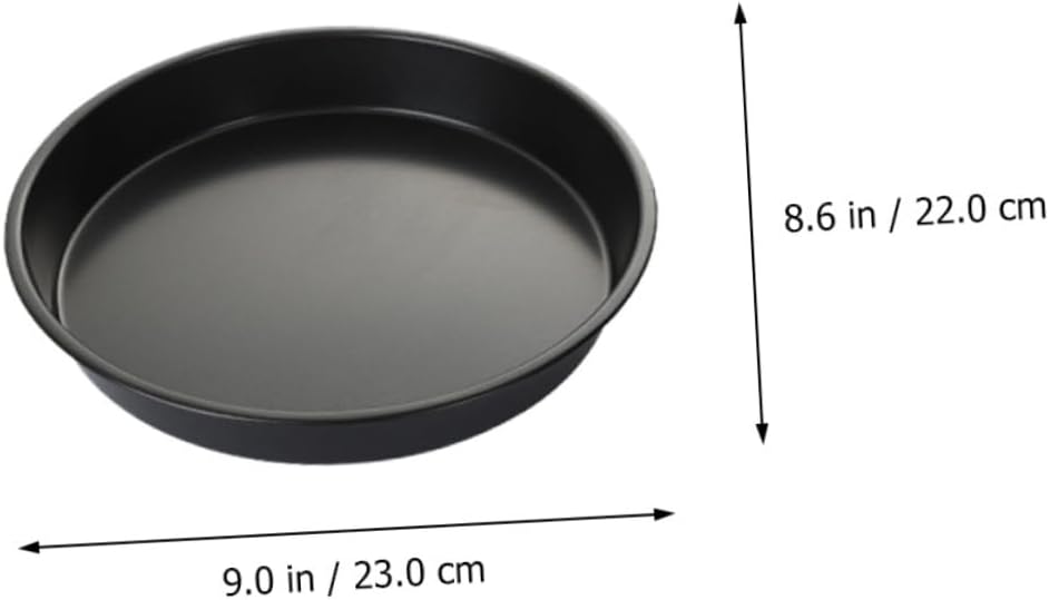 1set Nonstick Bakeware for Oven Includes Cake Pan and Multi-use Baking Tools for Home Baking and Desserts Black