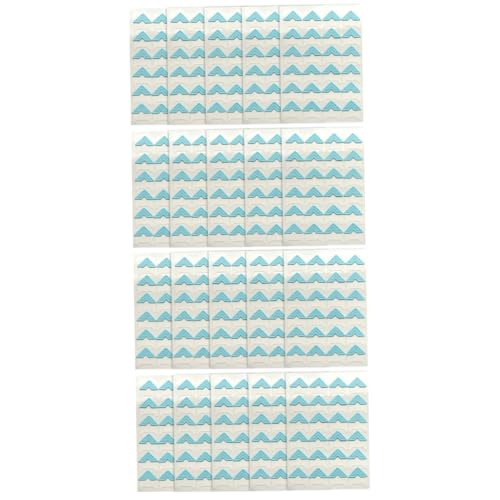 SHINEOFI 2sets Album Corner Stickers Adhesive Scrapbook Embellishments Photo Album Craft Tape Poster Photo Frame Stickers Photo Corners Scrapbook Stickers Specialty Paper Sky-Blue 10sheets*2