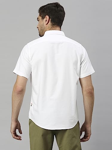 Image of Thomas Scott Men's Cotton Casual Shirt | Regular Fit | Soft & Breathable Fabric | Stylish Everyday Wear for Work, Travel & Outings