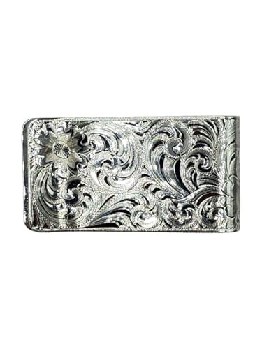 Montana Silversmiths Money Clip Engraved Letter C - Accessories Other2