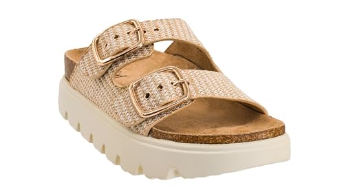 Image of Corkys Footwear Hey Girl Womens 1 inch Rumor Has It Platform Sandals, Featuring Two Adjustable Buckles, A soft Footbed, And A Lug Outsole, Perfect For Summer