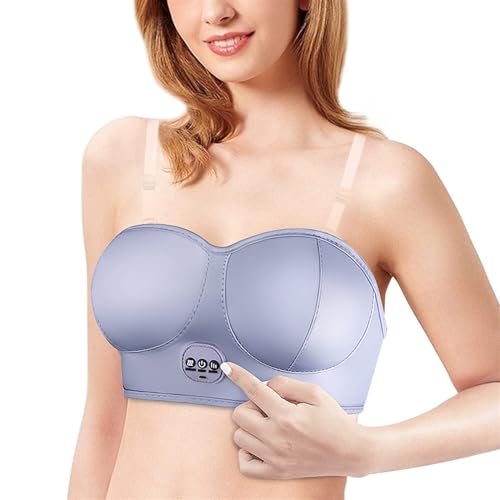 Soutien-Gorge De Massage Du Sein, Instrument De Massage éLectronique Vibrant Pour L'AméLioration...