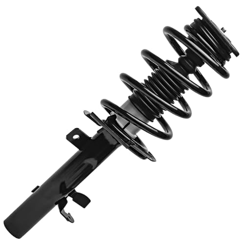Image of Detroit Axle - 4pc Struts Shock Absorbers Kit for 14-19 Ford Escape, 2 Front Struts w /Coil Spring 2 Rear Shocks Absorbers 2014 2015 2016 2017 2018 2019 Replacement Suspension