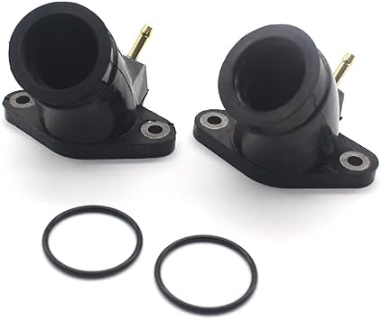 2PCS Motor Carburetors Interface Carburetor Pad Intake outlet Manifold suit for Yamaha XVS400 XVS650 Dragstar V-star400 650