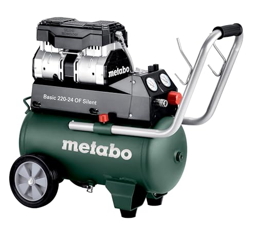 Funzionamento particolarmente silenzioso: compressore silenzioso con soli 60 dB(A), ideale per ambienti sensibili al rumore come officine, garage o interni