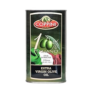 Extra Vierge Italiaanse Olijfolie COPPINI – 3 Liter blik