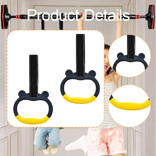 Anillas de gimnasia 2 piezas con correas ajustables miniatura 2