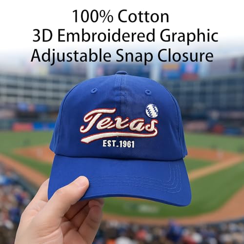 Image of Cap Hat Classic Vintage Embroidered Hat Cap for Men Women Teenager Cap Adjustable