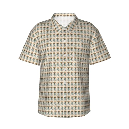 Chemise hawaïenne pour vos vacances et sorties plage à motif méduses stylé