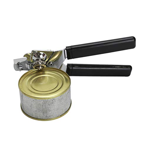 Abridor manual de latas Hemoton de aço inoxidável para abridor de latas e porta de cozinha