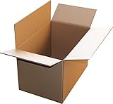 2 St. Faltkarton 700x600x500 2-wellig braun 2.40 BC-Welle Versandverpackung 70x60x50 Umzugs Bücherkartons