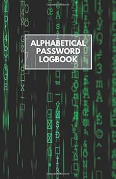 Paperback Alphabetical Password Logbook: Small Passwords Organizer Journal With Tabs & Large Print Book