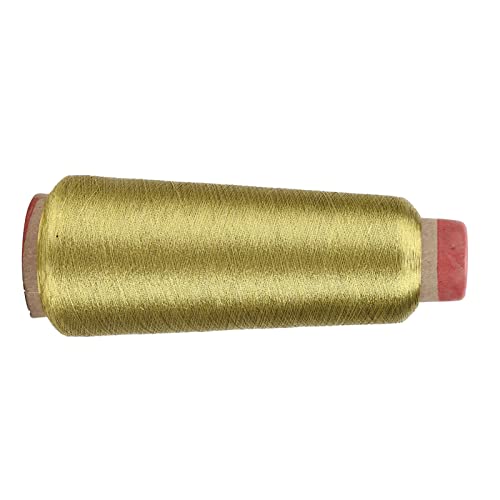 Hilo de coser de poliéster color dorado miniatura 3