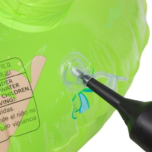 Image of Airavat Floats for Pool, Inflatable Pool Floats Swimming Ring, Swimming Float for Junior, Inflatable Floater, Water Float for Kids Swimming Pool Beach Summer Water Float Party Outdoor (Green Frog)