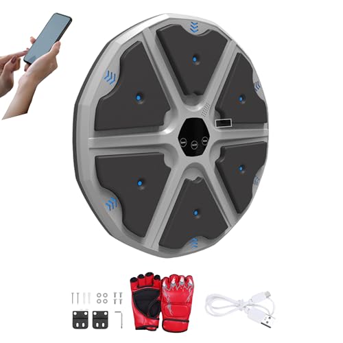 MAGIC SELECT Máquina de Boxeo Musical para Pared con LED y Bluetooth