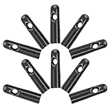 WRITWAA 10 Stück Regenschirm Reparaturperlen Schraubende Metall 19x5mm Robuste Ersatzteile Für Schirmschwanz Kleine Perlen Für Faltschirm Und Sonnenschirm Zubehör