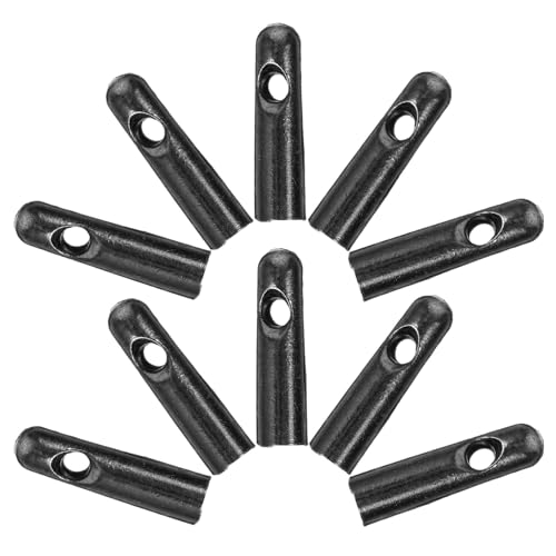 WRITWAA 10 Stück Regenschirm Reparaturperlen Schraubende Metall 19x5mm Robuste Ersatzteile Für Schirmschwanz Kleine Perlen Für Faltschirm Und Sonnenschirm Zubehör