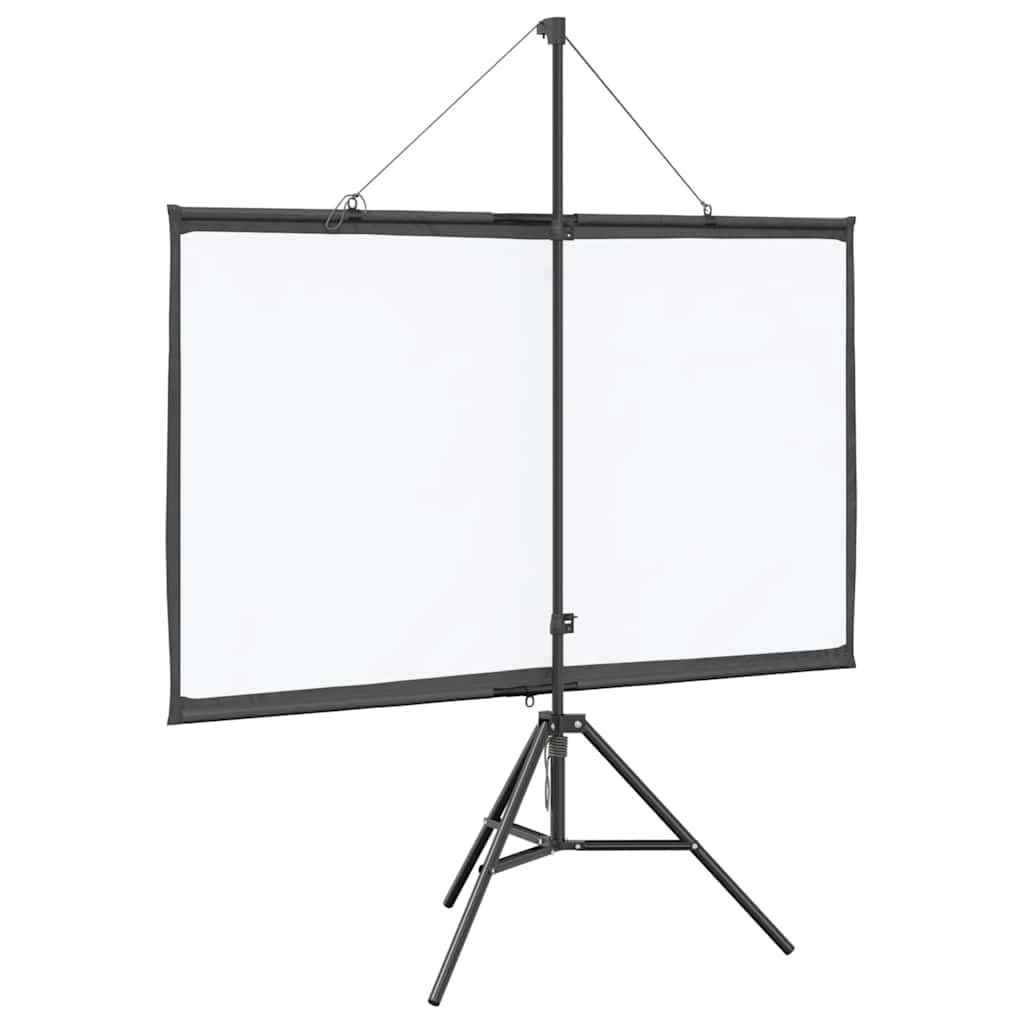 Schermo di proiezione da 60 pollici con treppiede, 16:9, portatile, per home theater, presentazioni in ufficio e lezioni