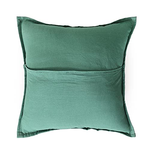 Image of Ravaiyaa - Attitude is everything Set Of 2 PC Home Sofa Decor Cotton Cushion Cover, Handmade Khambadiya Patchwork Pillow Case, Embroidery Cushions