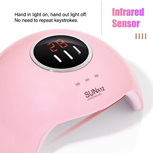 SAVNI 54 Watt Nail art UV LED curing PORTABLE Lamp with USB end - Image 3