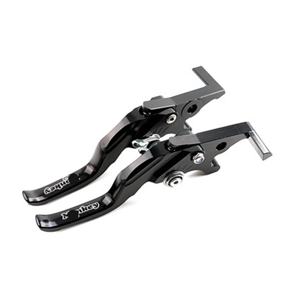 Nhgfdfs Short Grey Motorcycle Clutch Brake Lever Brake Clutch Levers Motorcycle Cnc Adjustable For Ho&Nda 125 Z125 Grom Accessories