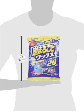 Amazon カーオール Carall 洗車ウェットシート 車まるごとワックスウェット 29 ワックス 車 バイク