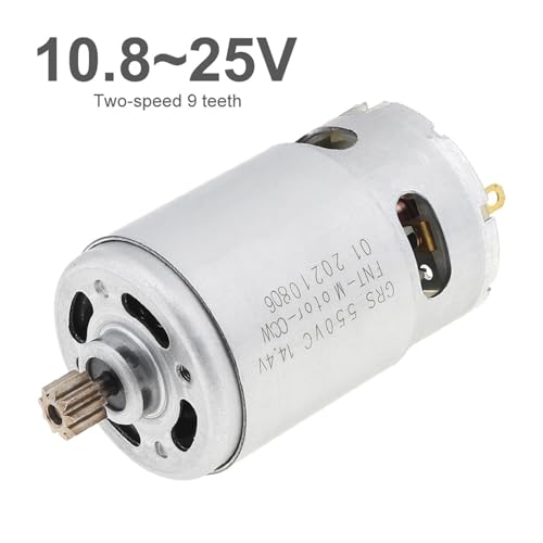 Moteur perceuse lithium 12V bloqué : solution pignon 11 dents 8.8mm 550 - 2