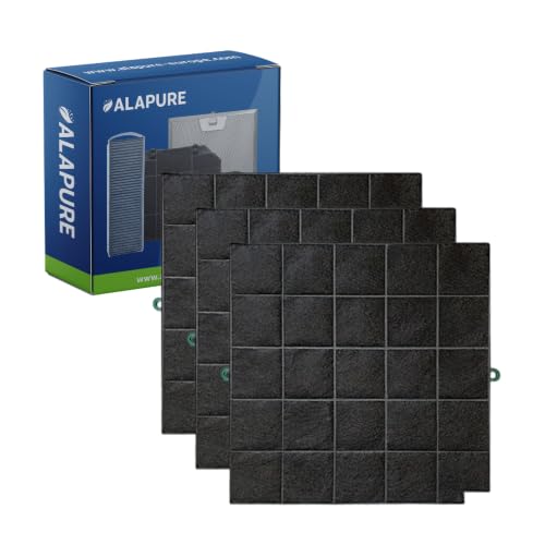 3x Alapure Longlife Kohlefilter passend für Bielmeier AFCFCAF97CSLL