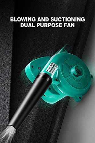 Image of MLD 400W - 700W Electric Air Blower Vacuum Blowing Duster for Cleaning Computer Dust Soplador Electric Blower Fan for Car (Blow Rate 1.6 /16000rpm /220V /Plastic /Multi Color)