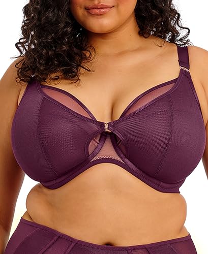 Sujetador Plunge Mujer Elomi Kintai en Color Negro Talla Grande