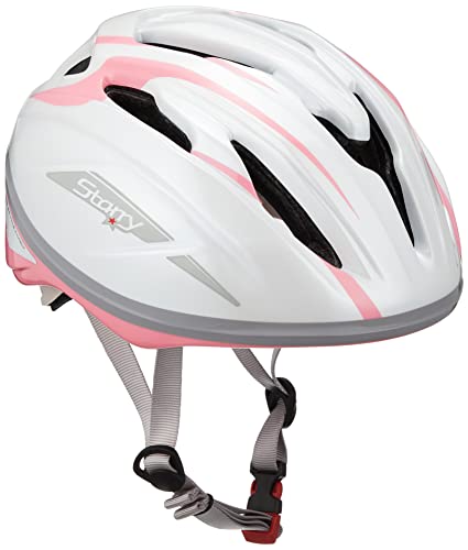 オージーケーカブト(OGK KABUTO) 自転車 ヘルメット 子ども用 STARRY (スターリー) ホーンピンク 児童用 (頭囲 54~56cm未満) S