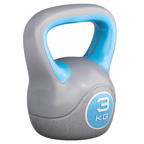 GORILLA SPORTS® Kettlebell - 2kg, 3kg, 4kg, 5kg, 6kg, 8kg, 10kg, 12kg,...