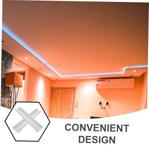 Moulure de couronne à LED pour masquer les défauts d'angle de plafond - 7