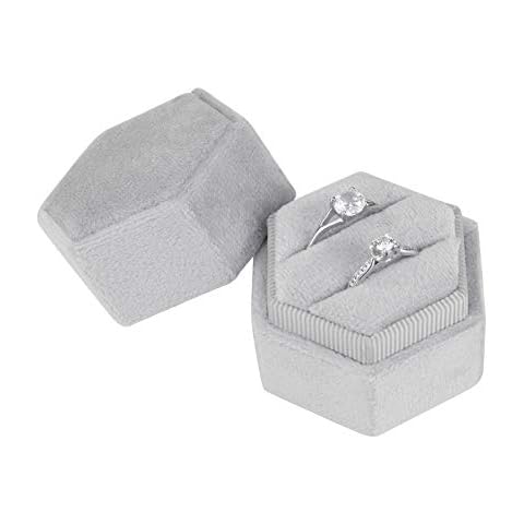 MaoXinTek Caja de Anillo de Terciopelo Cover