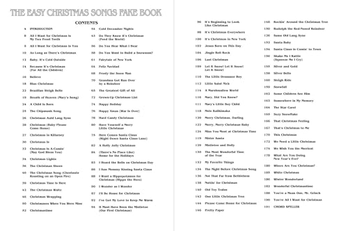 The Easy Christmas Songs Fake Book for C Instruments | 100 Holiday Songs with Lyrics, Chords, and Simplified Melody | Beginner-Friendly Christmas Sheet Music Songbook | Key of C - Image 2
