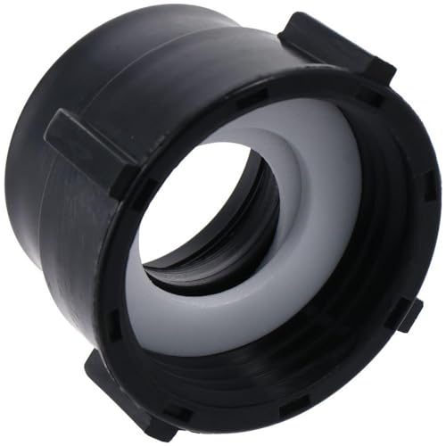 Image of IBC Tote Adapter Water Tank Connector, Tote Fittings Tank Water Tank Connector 2 Inch Fitting Adapter IBC Tonnage Connection Joint and 3 /4 Inch Coarse Thread