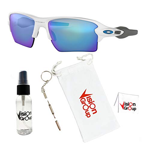 Oakley OO9188 Flak 2.0 XL Sunglasses + Vision Group Accessories Bundle2
