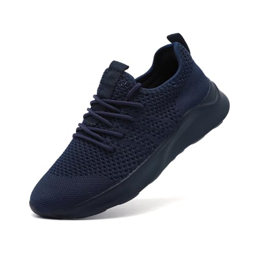 WYGRQBN Women's Walking Shoes Lightweight Tennis Fashion Sneakers Sports Workout Gym Shoes for Running Blue US Size 7.5 by WYGRQBN - Used condition - US$24.24
