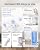 Waterdrop C2SL Mineral Reverse Osmosis Water Filter Countertop, 7-Stage RO Water Filtration System with Autofill Glass Pitcher, Compact Reverse Osmosis System, Voice Prompts, 3:1 Pure to Drain