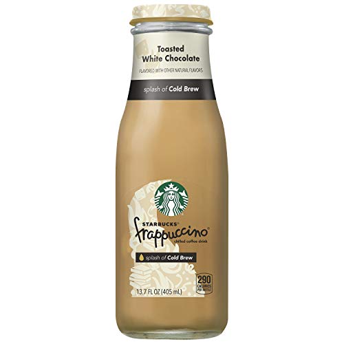 Starbucks Frappuccino Crafted With Cold Brew, Toasted White Chocolate, 13.7oz Bottle